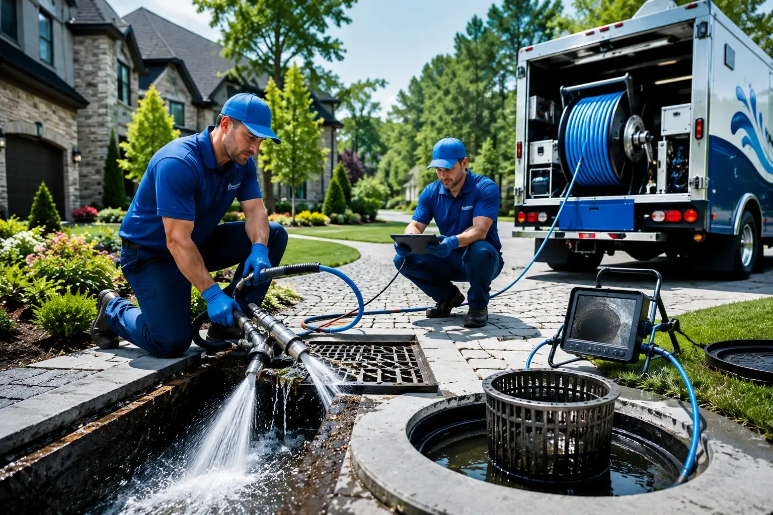 Local outdoor drain cleaning professionals in Elmendorf, TX
