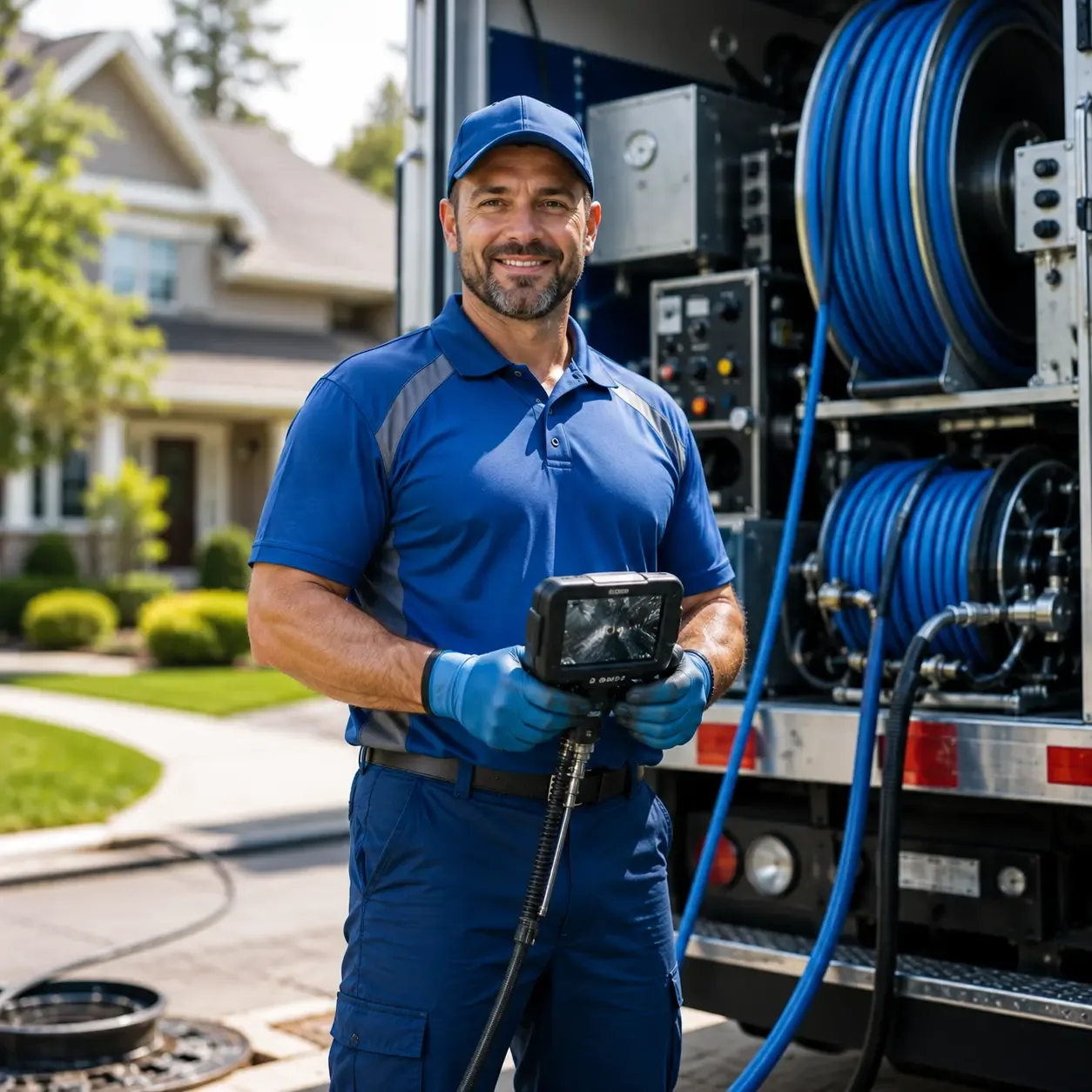 Local outdoor drain cleaning specialists in Elmendorf, TX